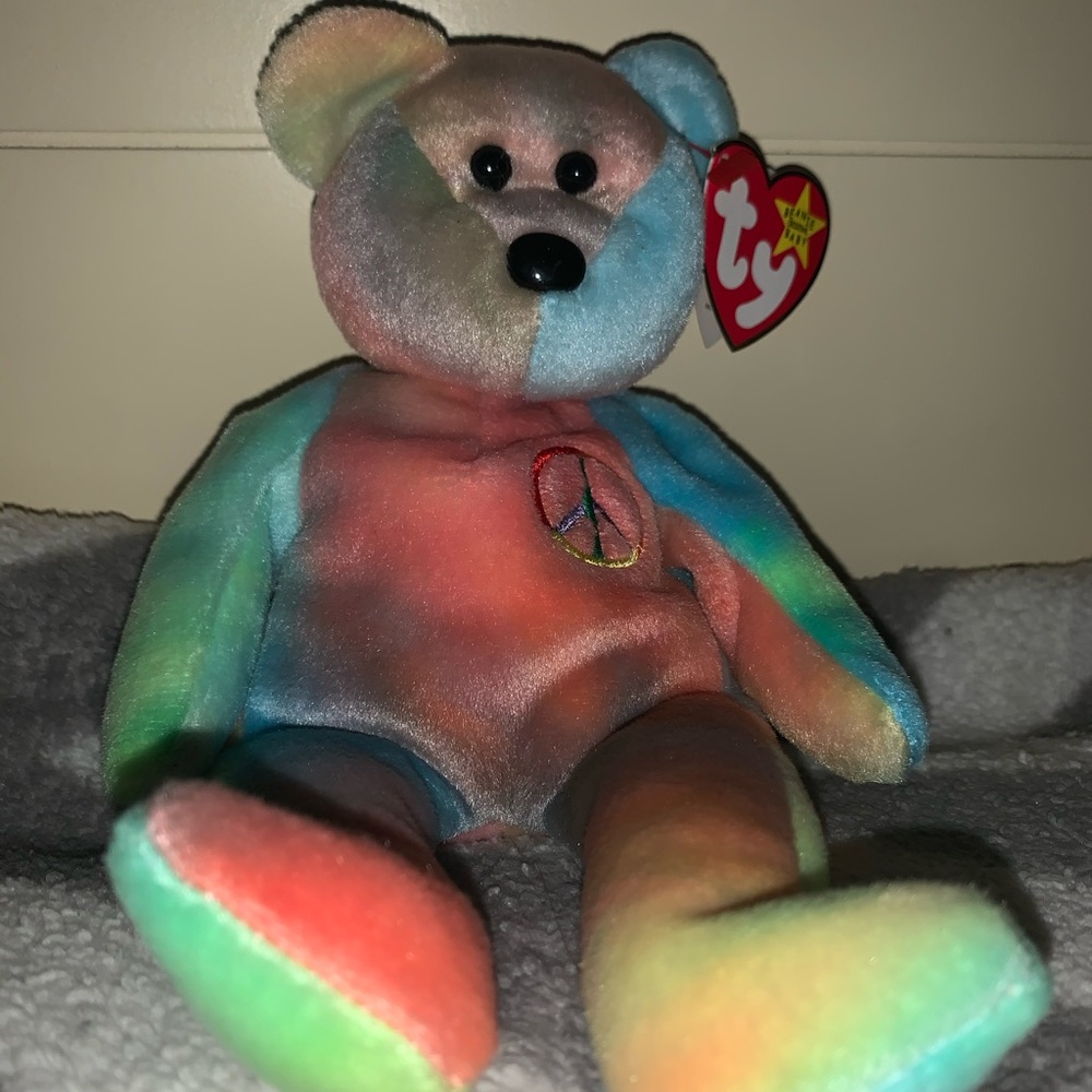 Beanie Baby: Peace bear 1996